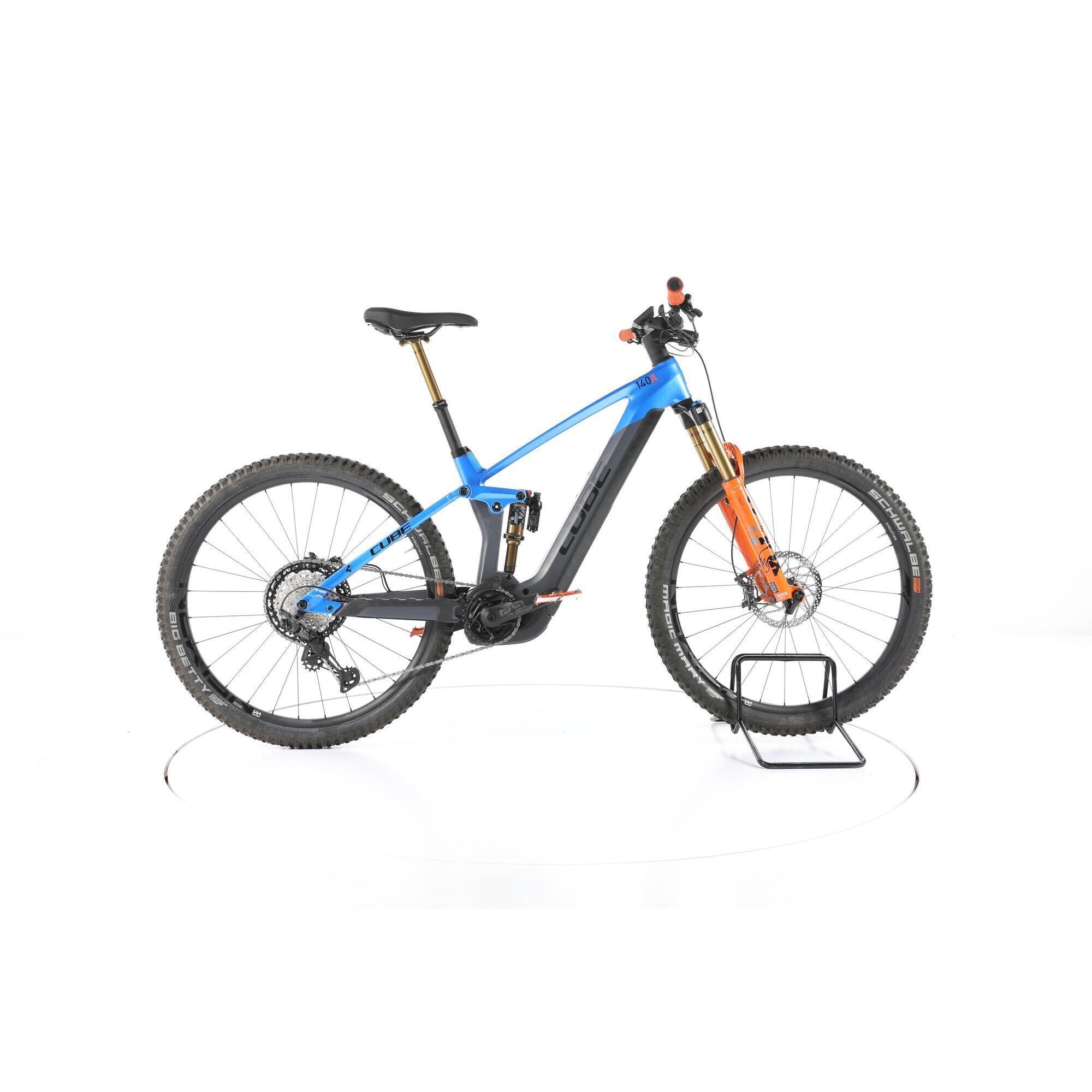 Second Life - Cube Stereo Hybrid 140 HPC Actionteam E-Bike Carbon - Jak nowy