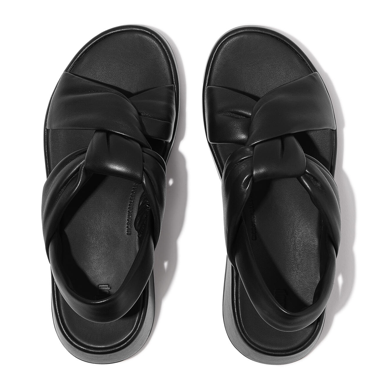 Sandales femme FitFlop F-Mode Knot Soft-Leather Flatform B/Strap 5/7