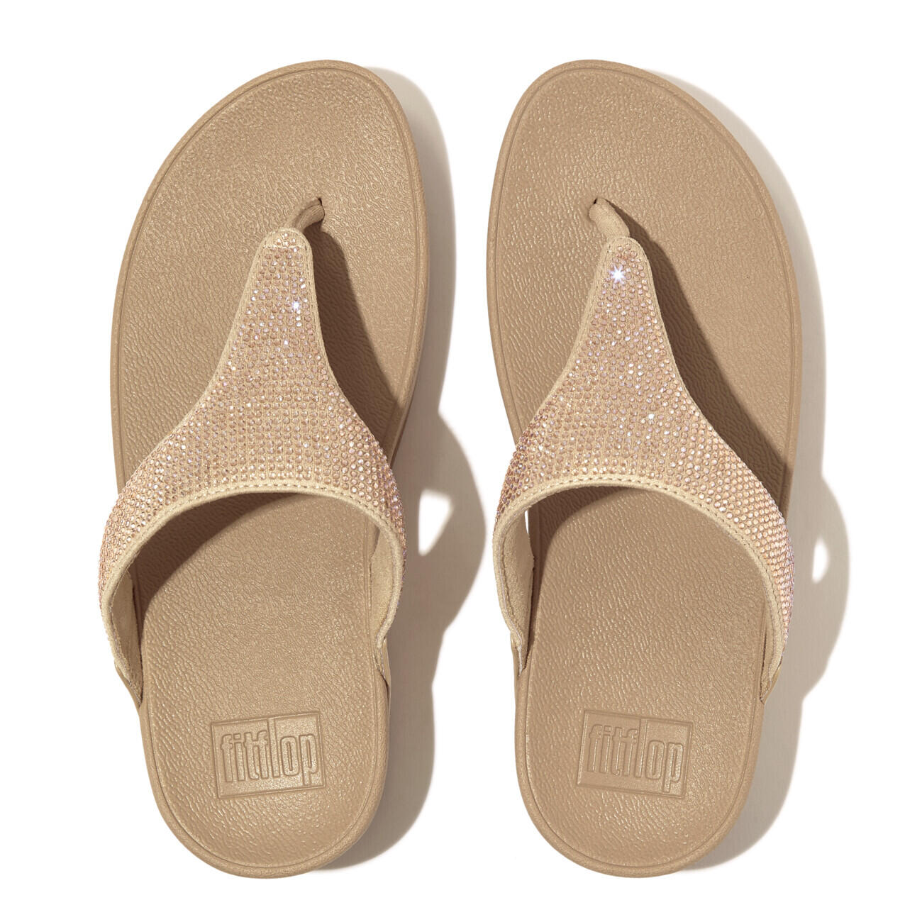 FITFLOP FitFlop Lulu Toepost - Hotfix  LATTE BEIGE 38 5/7