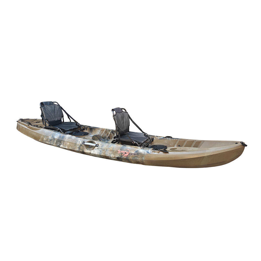 Kajak dwuosobowy wędkarski sit on top Scorpio kayak Orinoko 3 Angler zestaw 4/4