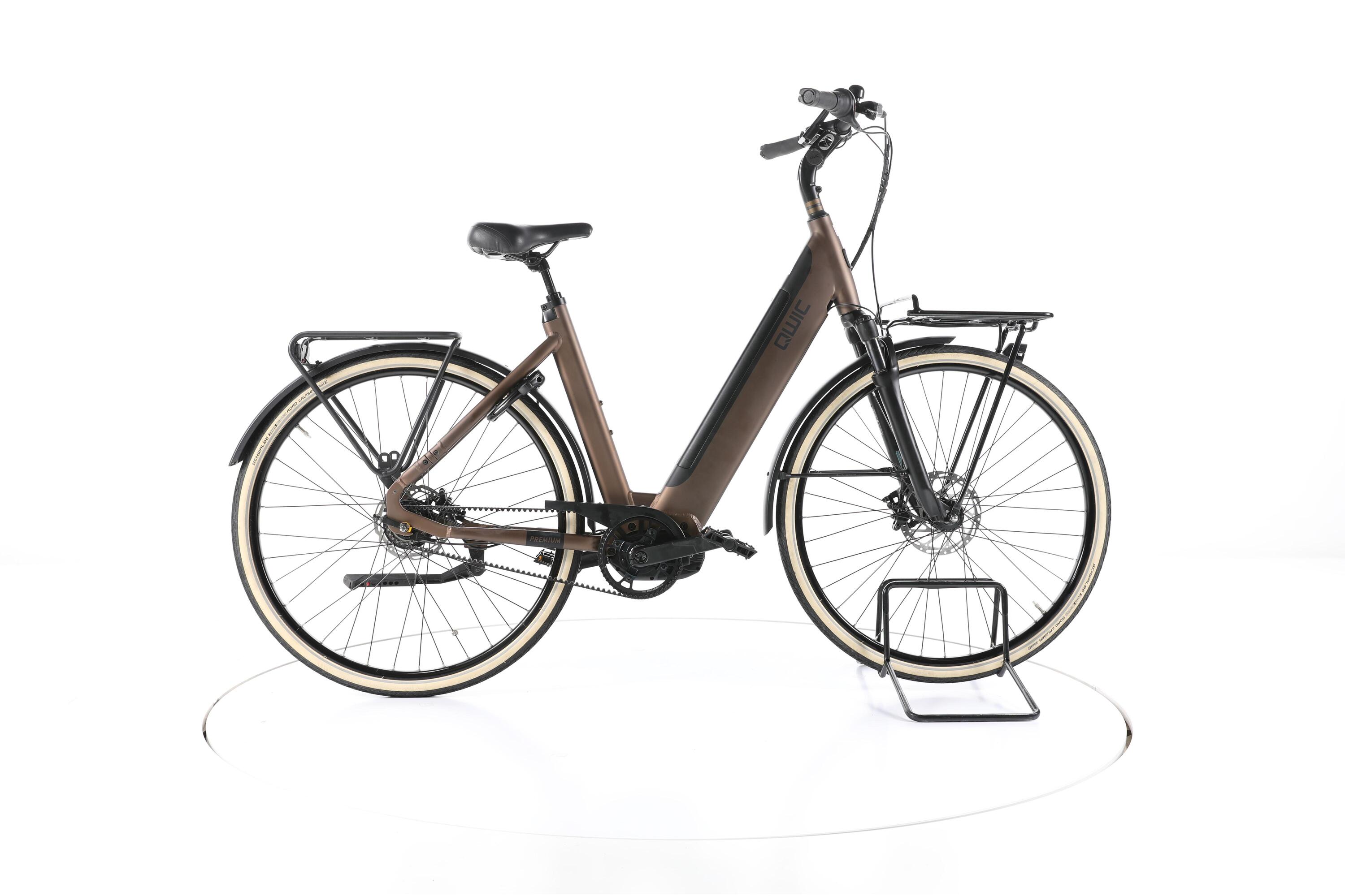 QWIC Tweedehands - QWIC Premium IMN7 City E-Bike Lage instap 2021 - Zeer goed
