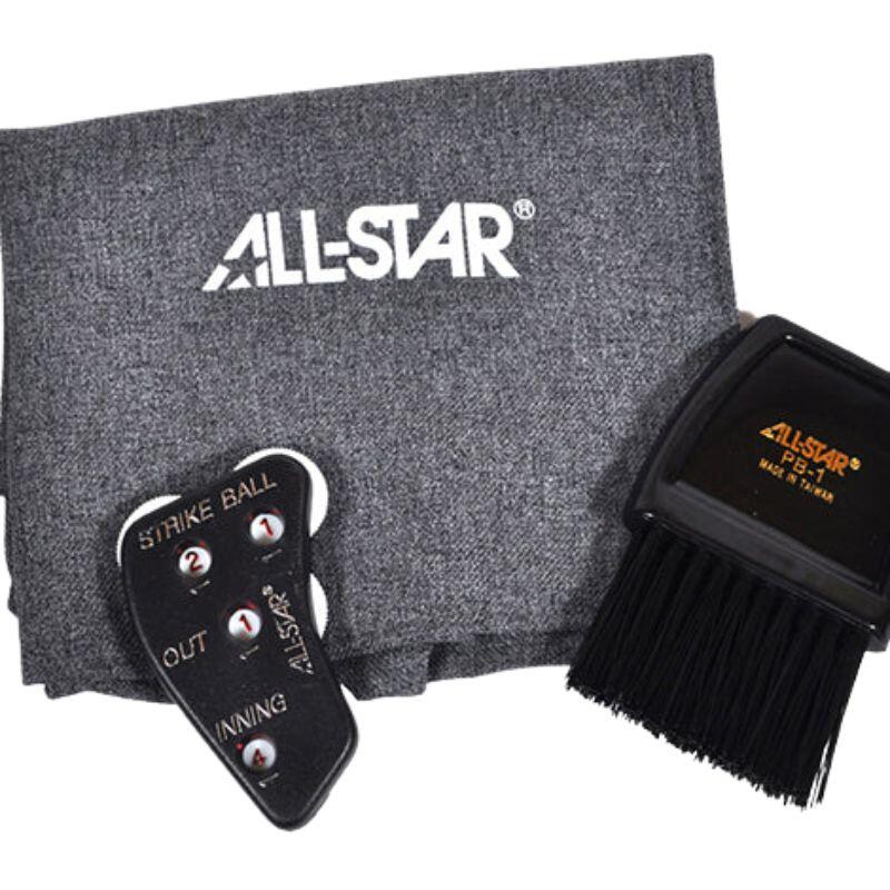 ALL STAR Kit de béisbol para árbitro All Star UBB2K, color negro