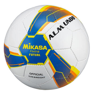 Zaalvoetbal bal mikasa fs451b-bly