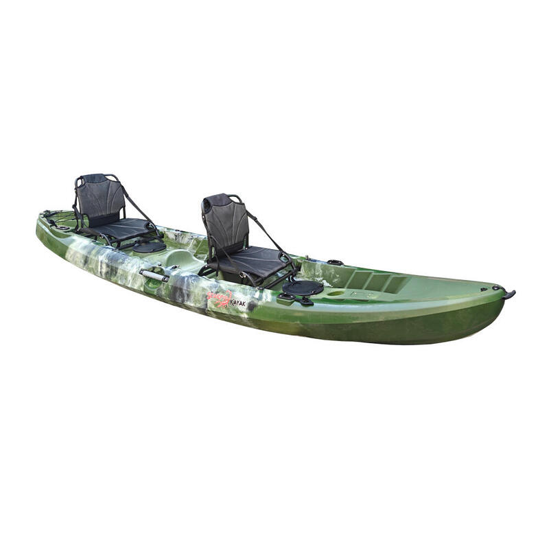 Kajak dwuosobowy wędkarski sit on top Scorpio kayak Orinoko 3 Angler zestaw