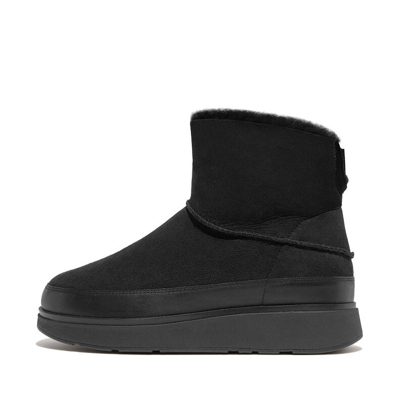 FITFLOP Gen-ff Mini Omplooibare Shearling Laarzen  ZWART 41