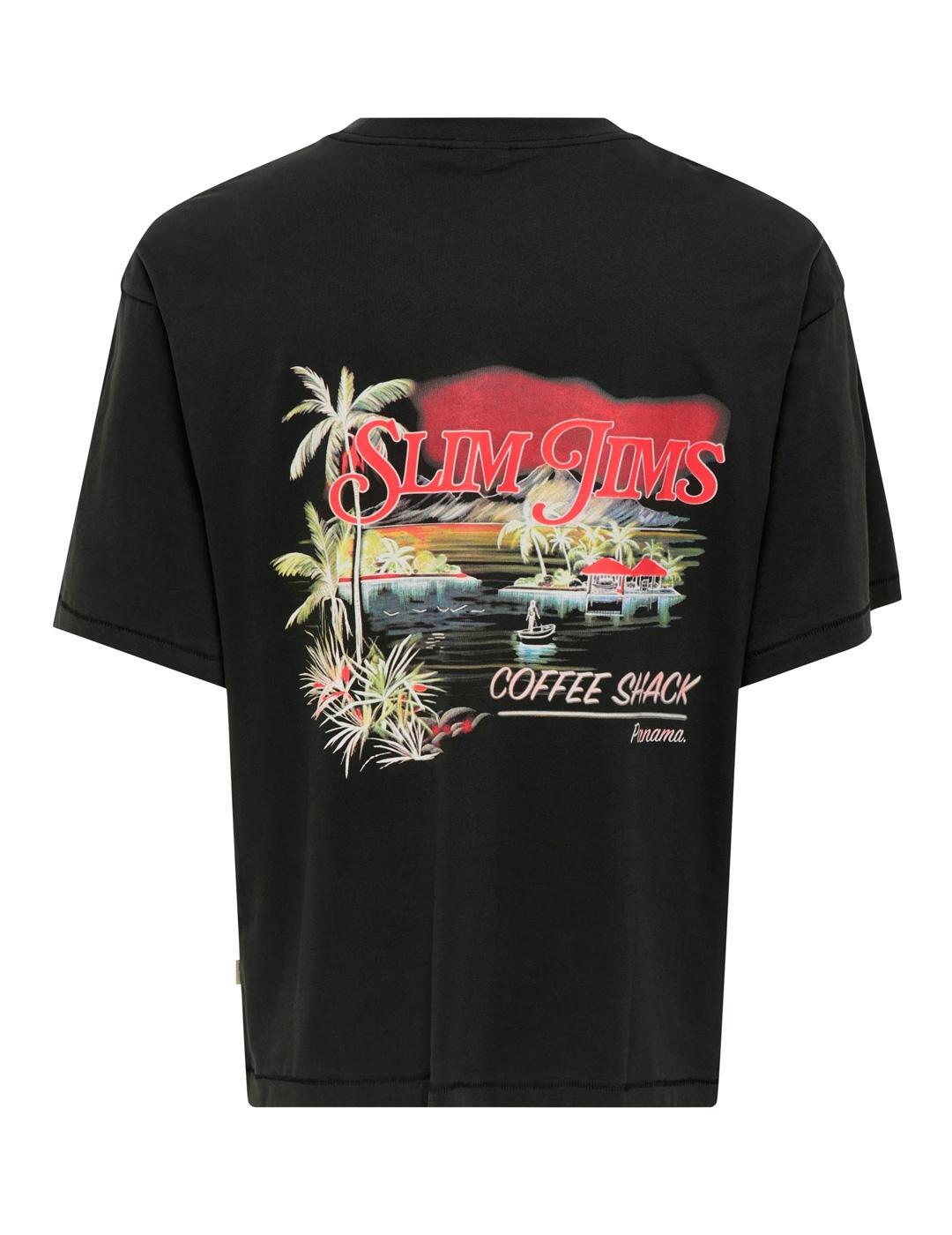 Camiseta para Homem Only&sons Preto. 4/7