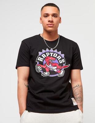 Maglietta da uomo Mitchell & Ness nera.