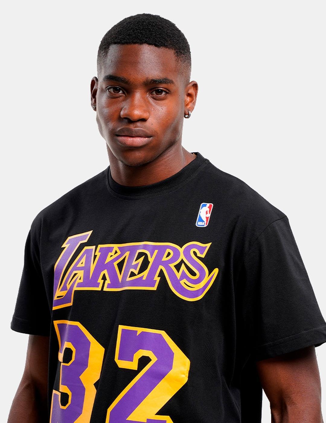 Camiseta para Hombre Mitchell & ness  Negro 4/5