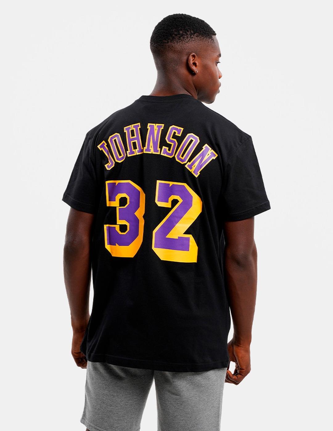Camiseta para Hombre Mitchell & ness  Negro 2/5