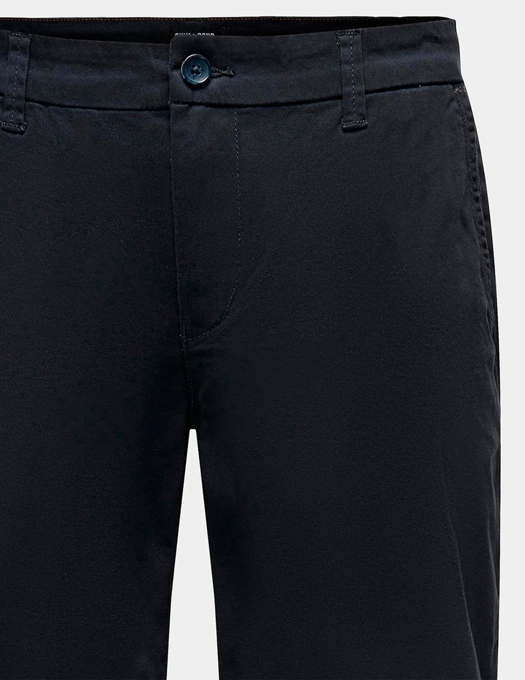 Bermudas et shorts pour homme Only&sons marine. 6/6