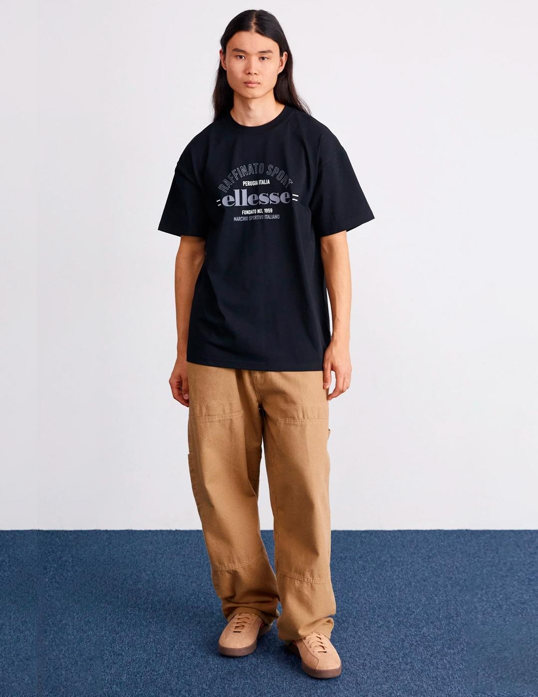 Maglietta da uomo Ellesse nera. 2/7