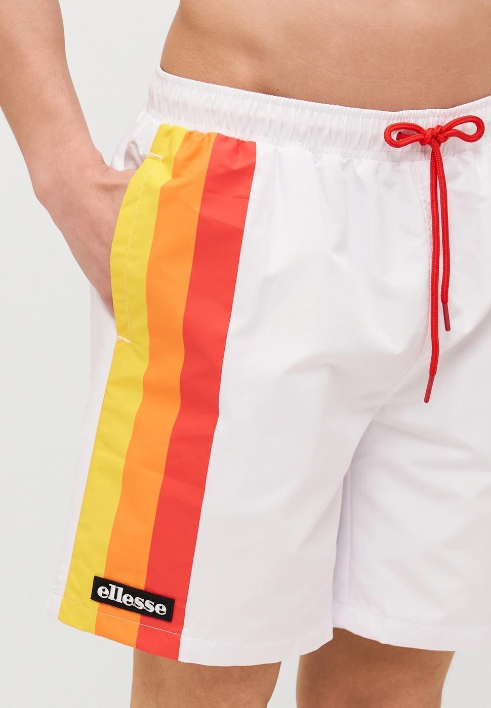 Maillots de bain pour hommes Ellesse Marinaro blanc. 5/5
