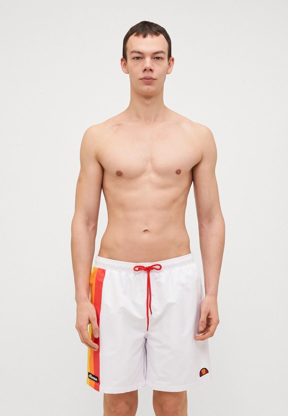 Maillots de bain pour hommes Ellesse Marinaro blanc. 2/5