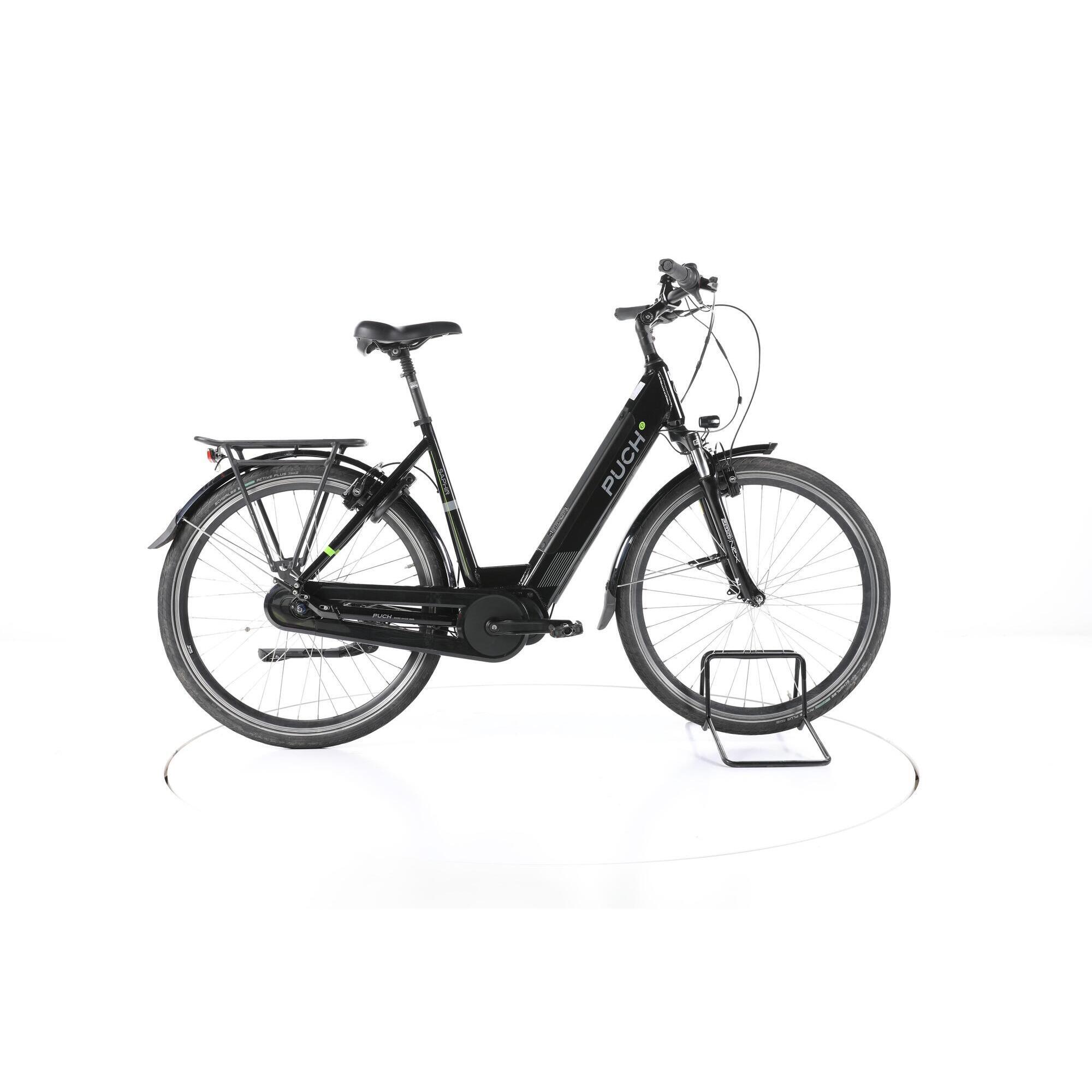 Puch - Reconditionné - Puch Saphir City Vélo Électrique Entrée Basse - Très Bon - Vélo Ville - Noir - 55 - Decathlon