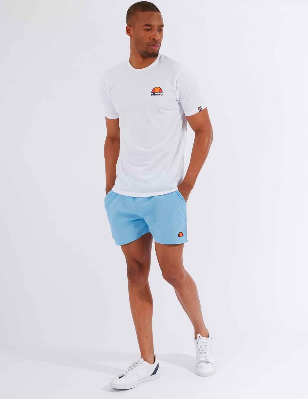 Maillots de bain pour hommes Ellesse bleus. 4/5