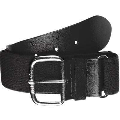 All star 1025 1-1/4" verstelbare elastische riem in jouw kleur zwart