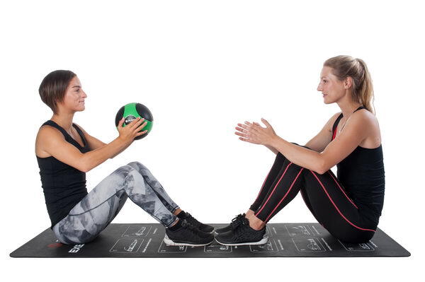 Piłka lekarska P2I Medicine Ball 2 KG 4/7
