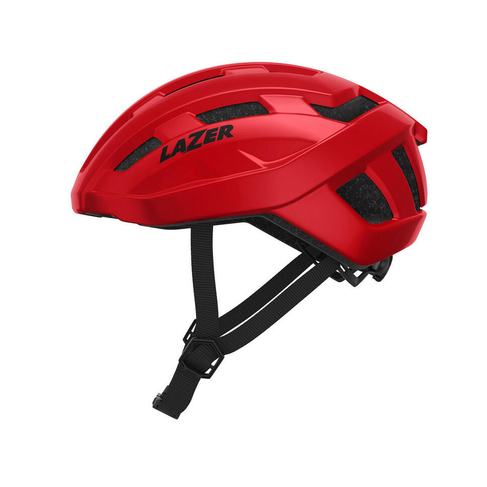 Dorosły kask rowerowy Lazer Tempo KinetiCore, czerwony