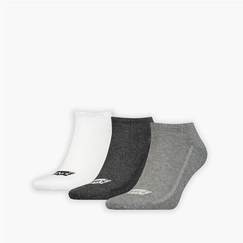 Pack 3 Calcetines Levis Bajos Gris Combo 3/4