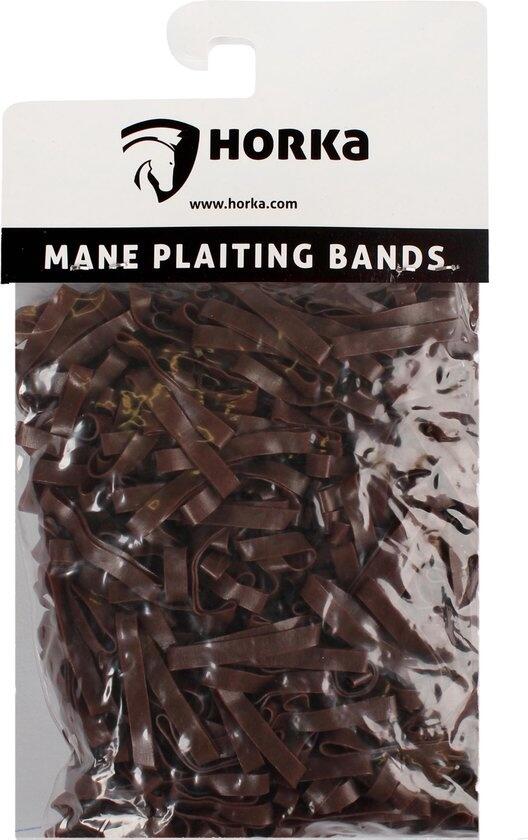 HORKA Set of 10 elastic bands to braid Horka