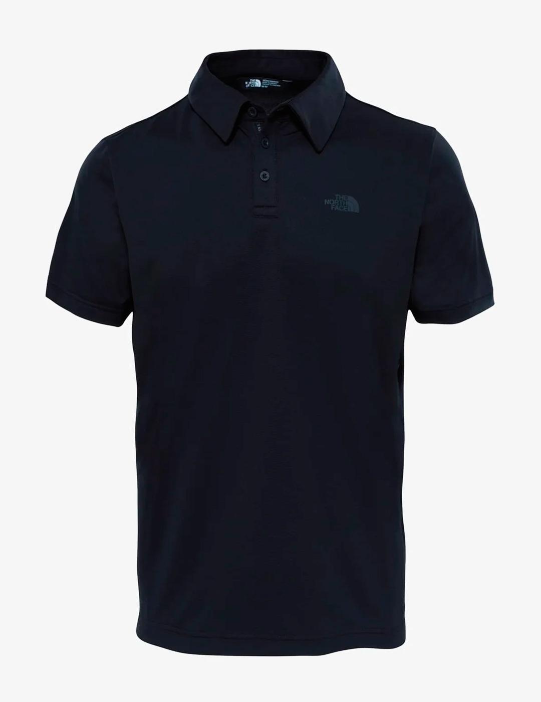 Vela polo, camicie per uomo The North Face nere. 1/3