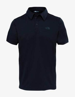 Vela polo camicie per uomo The North Face nere.