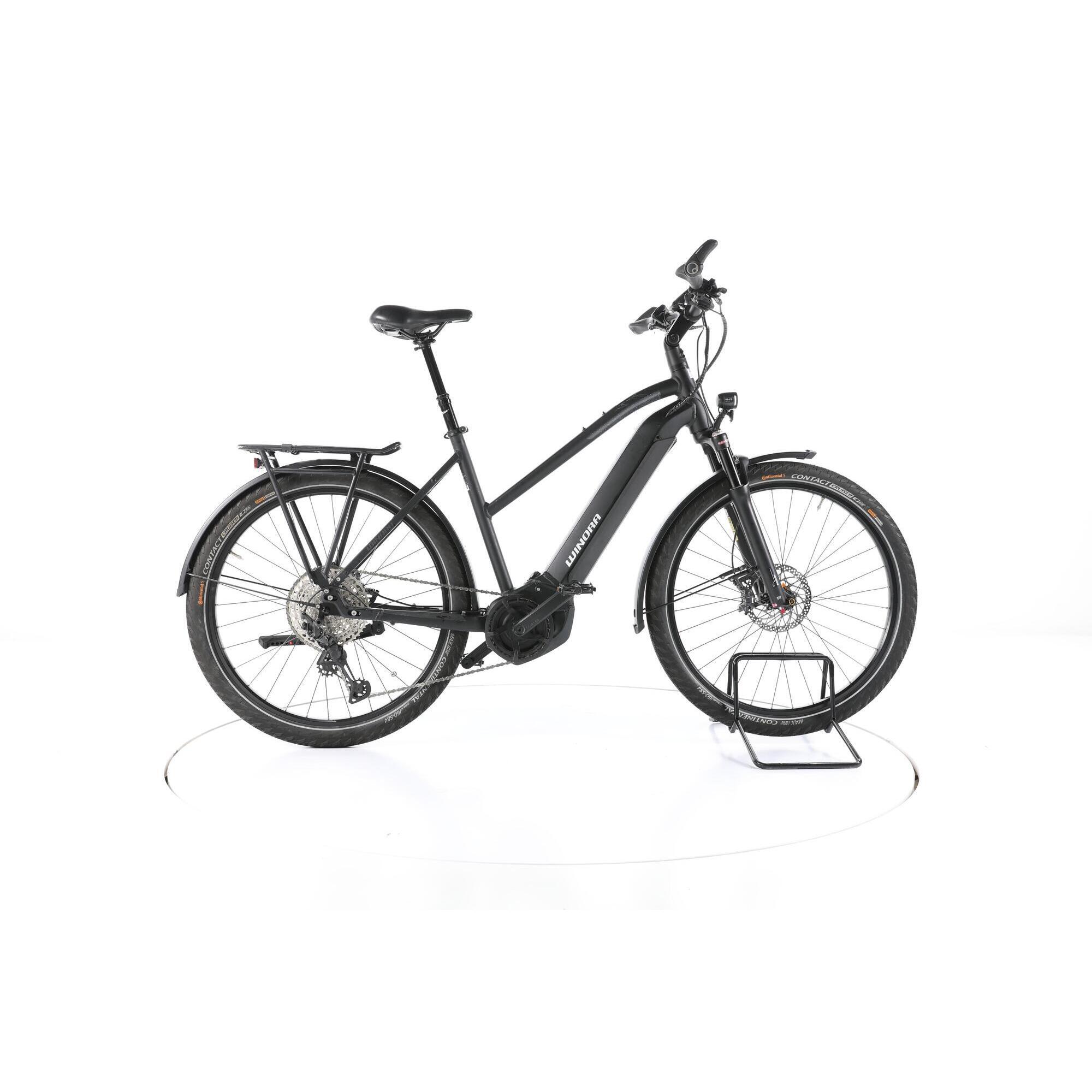 Winora - Reconditionné - Winora Yucatan 12 Pro Trekking Vélo Électrique - Très Bon - Vélo De Voyage - Noir - 52 - Decathlon