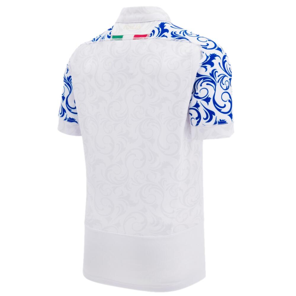 Italy Rugby Men's Shirt Macron 24/25 Away Authentic Pro Jersey 3/3