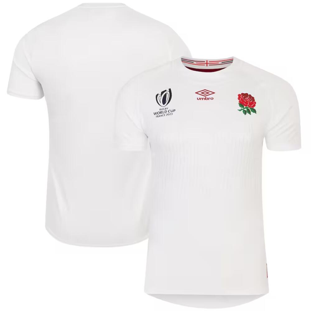 UMBRO England Men's Rugby Shirt Umbro Home 2023 WC Pro Jersey