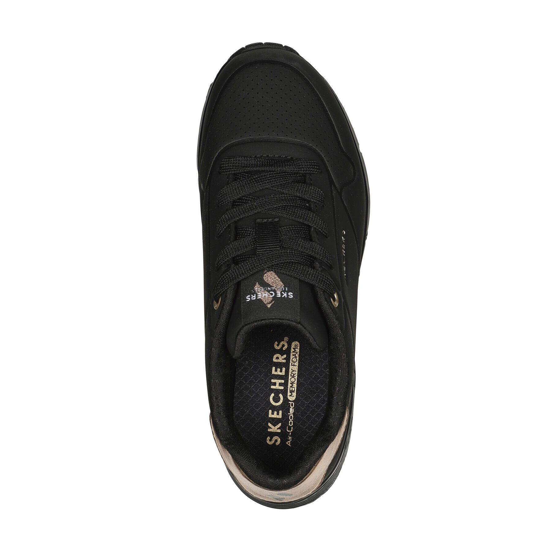 Treinador de raparigas Skechers Uno Gen1-Shimmer Away 3/5