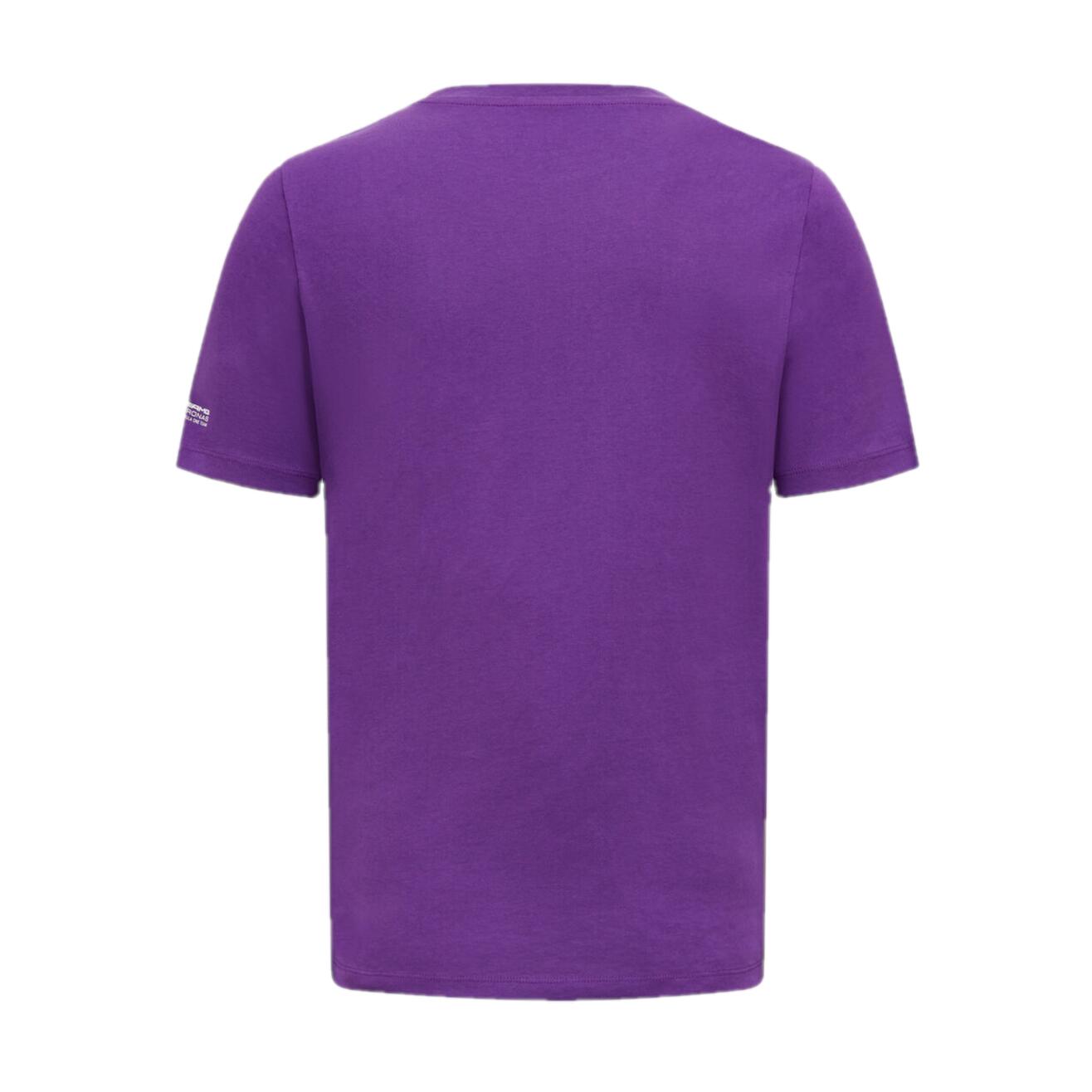 Lewis Hamilton F1 T-Shirt Men's Formula 1 LH44 Purple Logo To 3/3