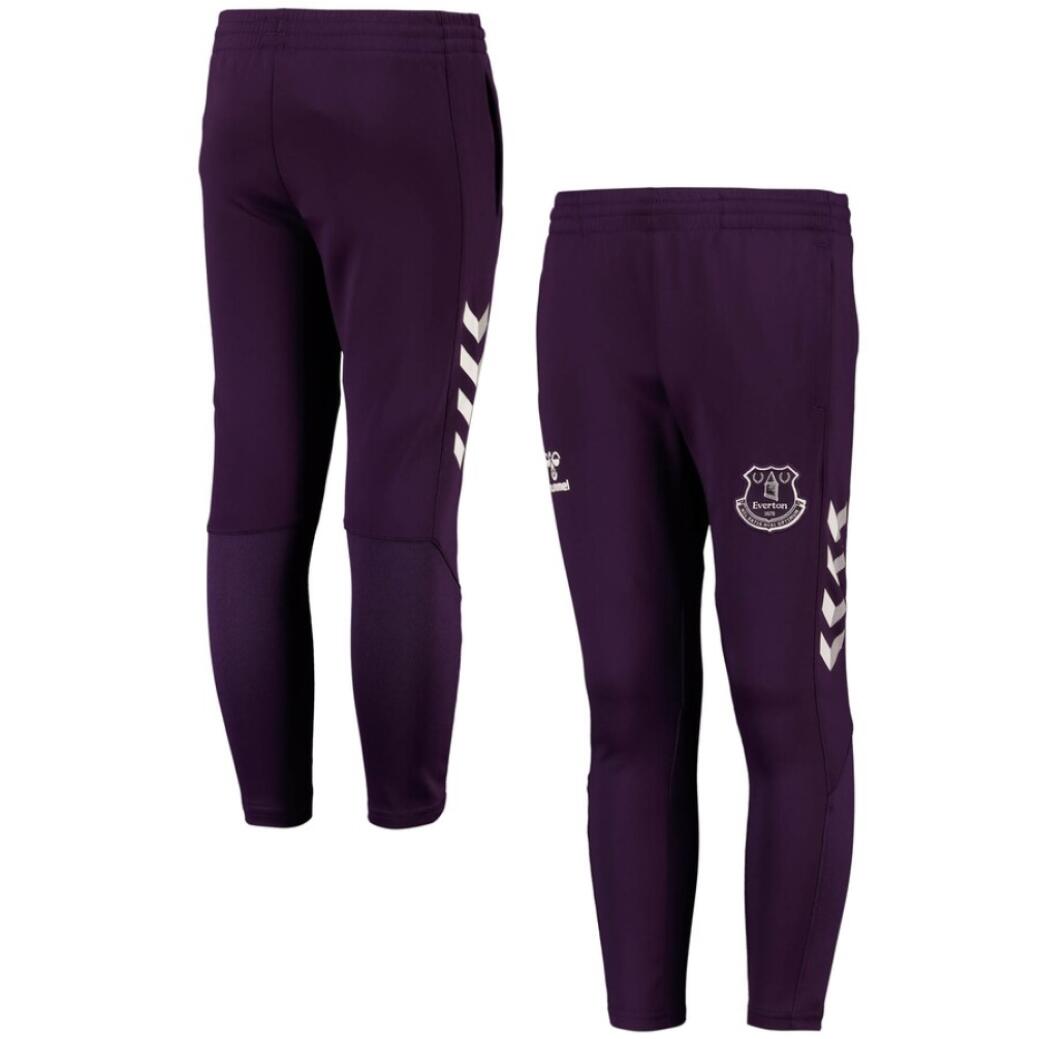HUMMEL Everton Football Kid's Pants 22/23 Poly Purple Hummel Training Pants