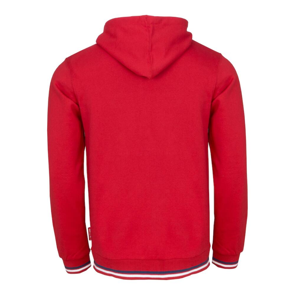 England Rugby Men's Hoodie World Cup Red Zip Through Hoodie 3/3