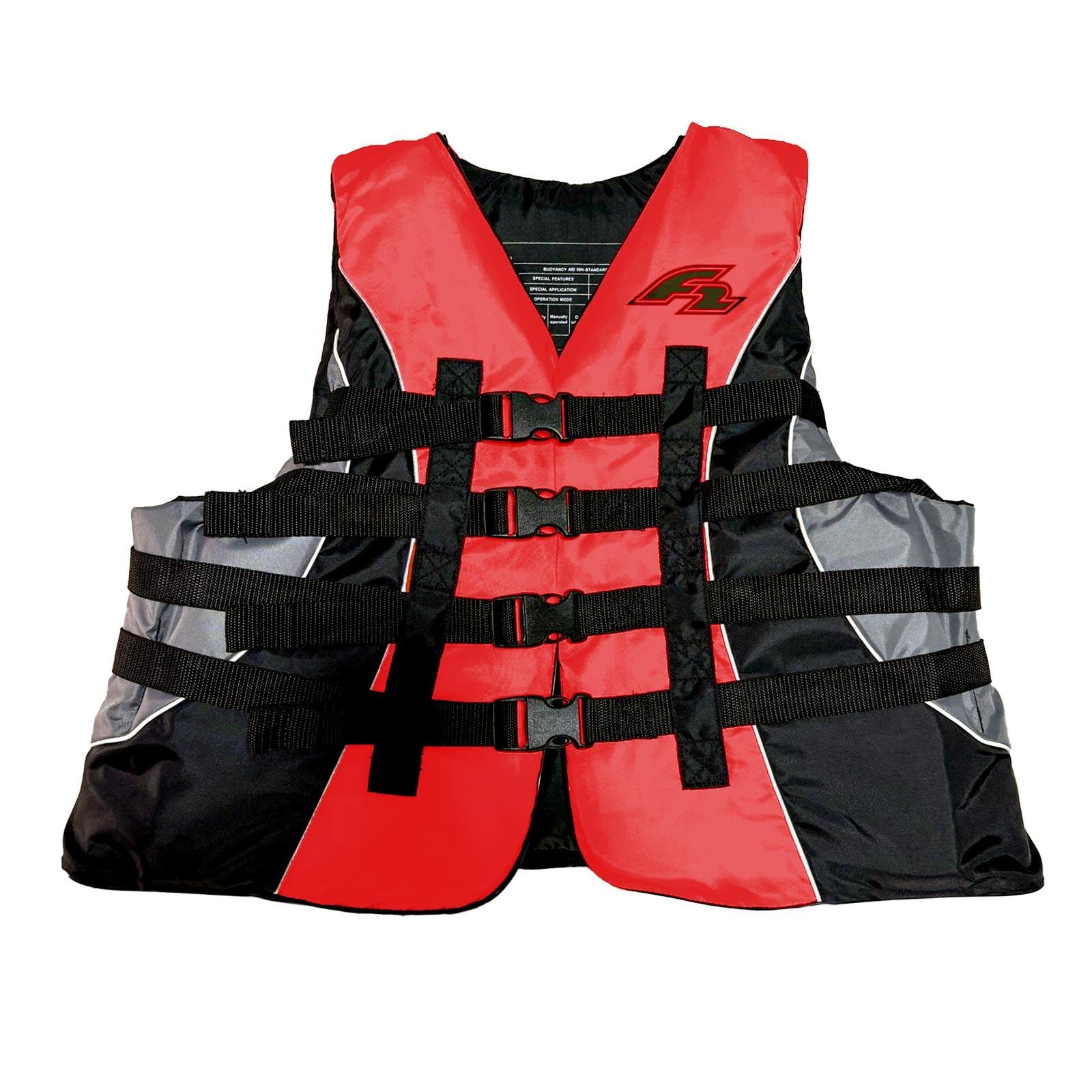 F2 F2  SUP Weste Protection Vest Auftriebsweste Schwimmweste M Rot 2025