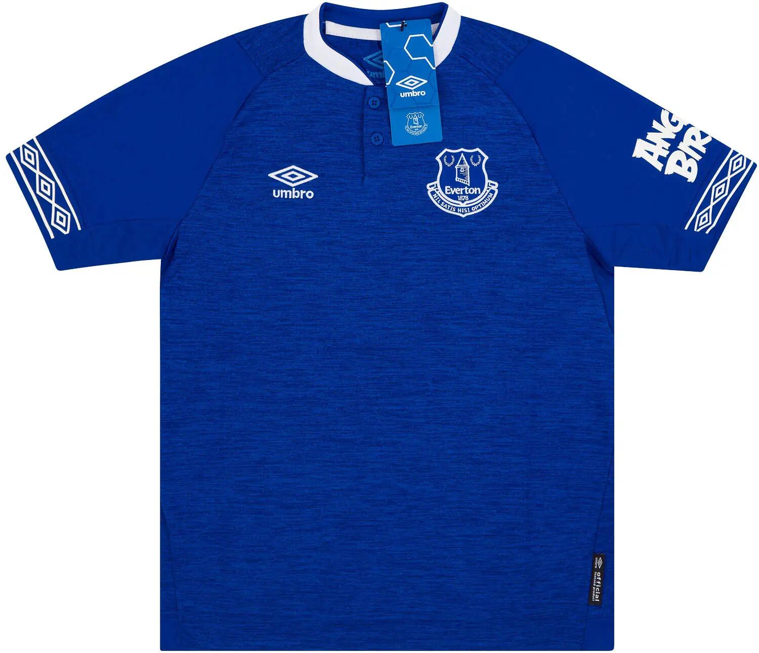 Everton Football Kid's Shirt Umbro 2018/19 Home Top 2/3