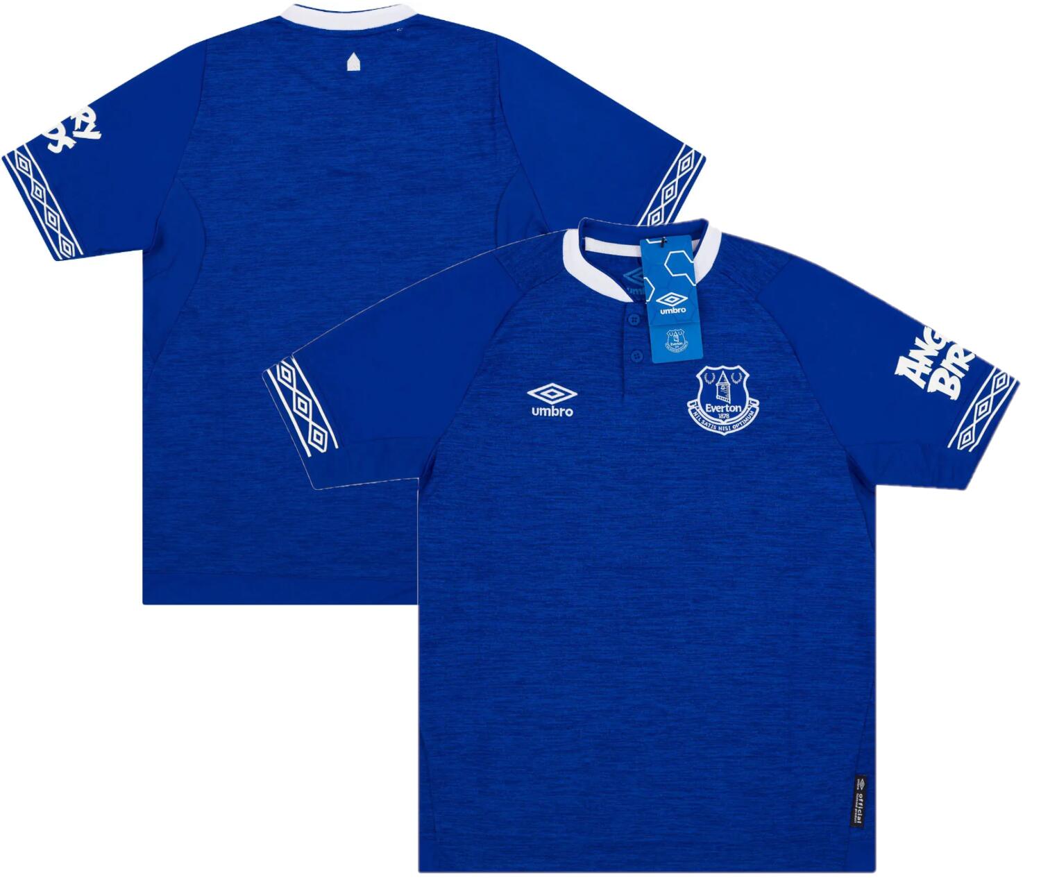 Everton Football Kid's Shirt Umbro 2018/19 Home Top 1/3