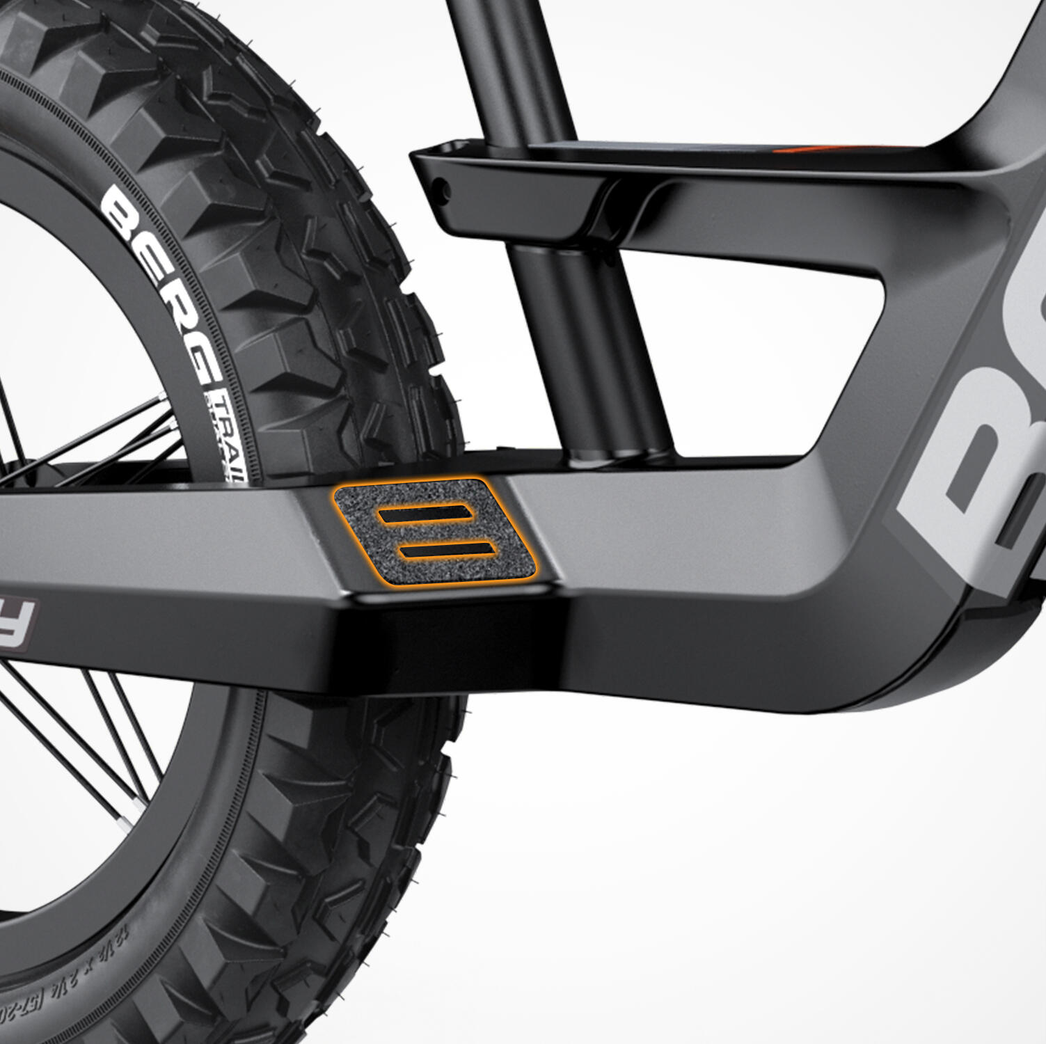 Loopfiets met Handrem BERG Biky Cross Zwart 2/7