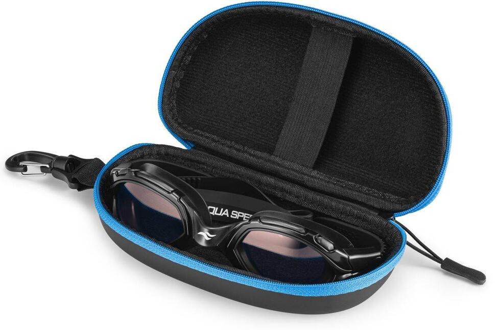 Okularki pływackie fotochromatyczne Aqua Speed Falcon Photochromic + etui