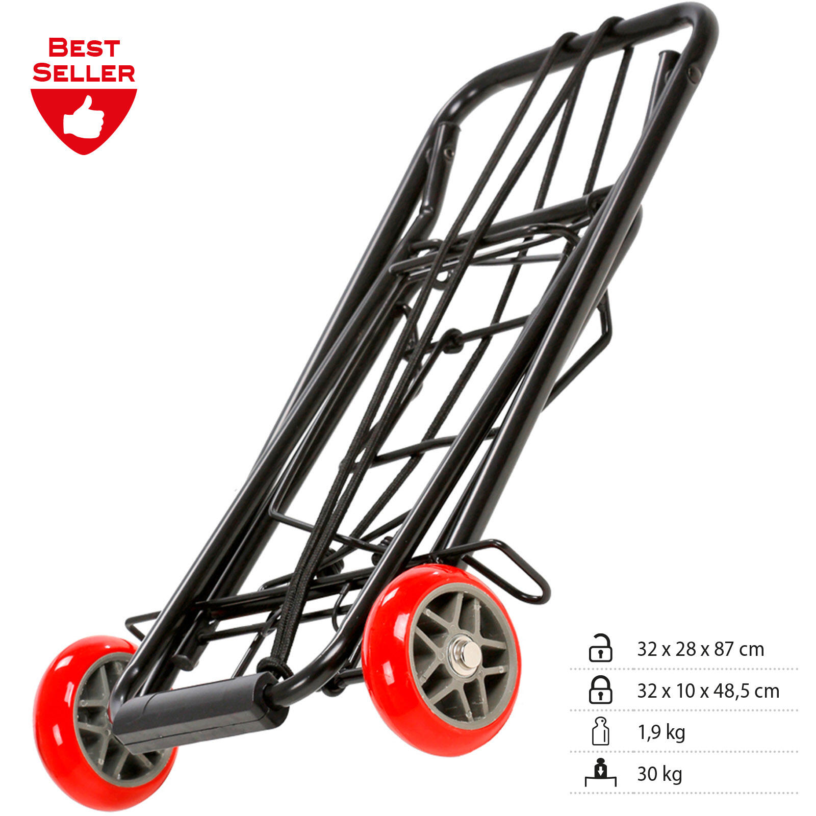 Diable de transport Easy chariot pliable 2/5