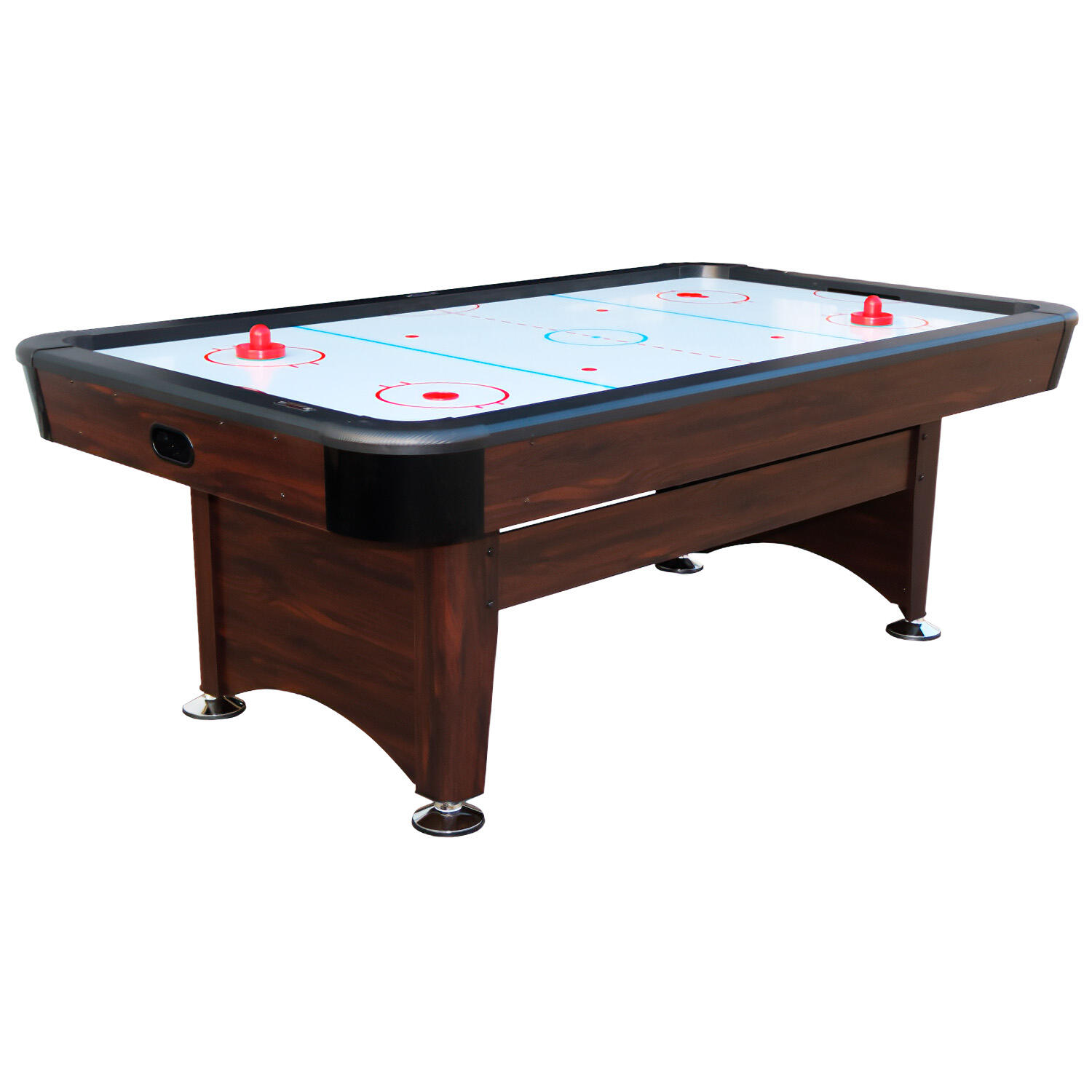 Air hockey moxen ice breaker