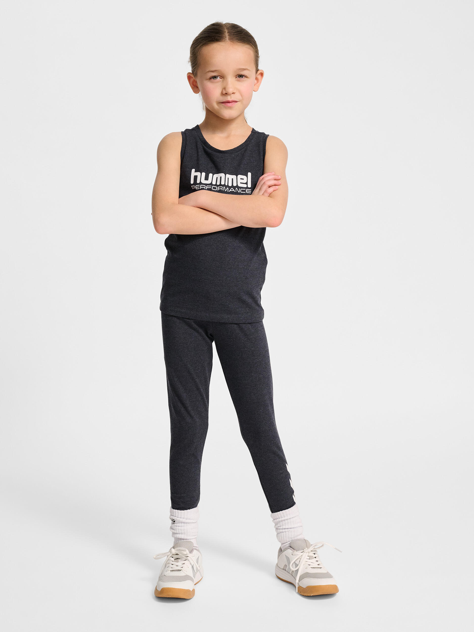 Enfiler T-Shirt Hmljr Top Entraînement Fille 3/7
