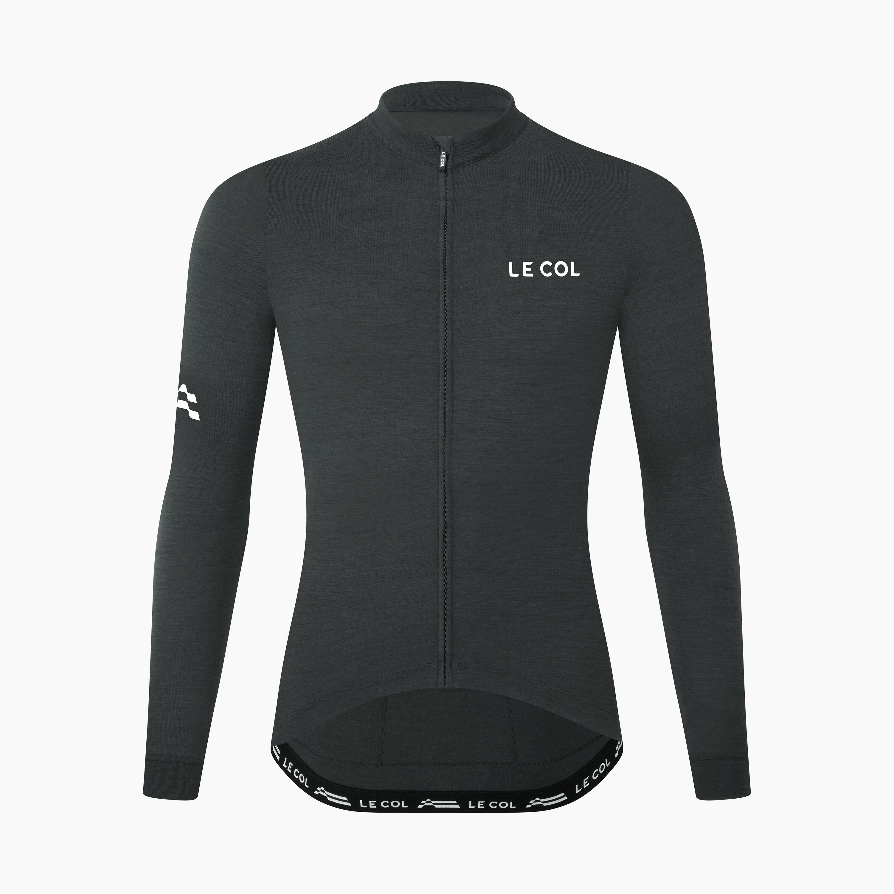 LE COL ARC Merino Long Sleeve Jersey XL / Grey