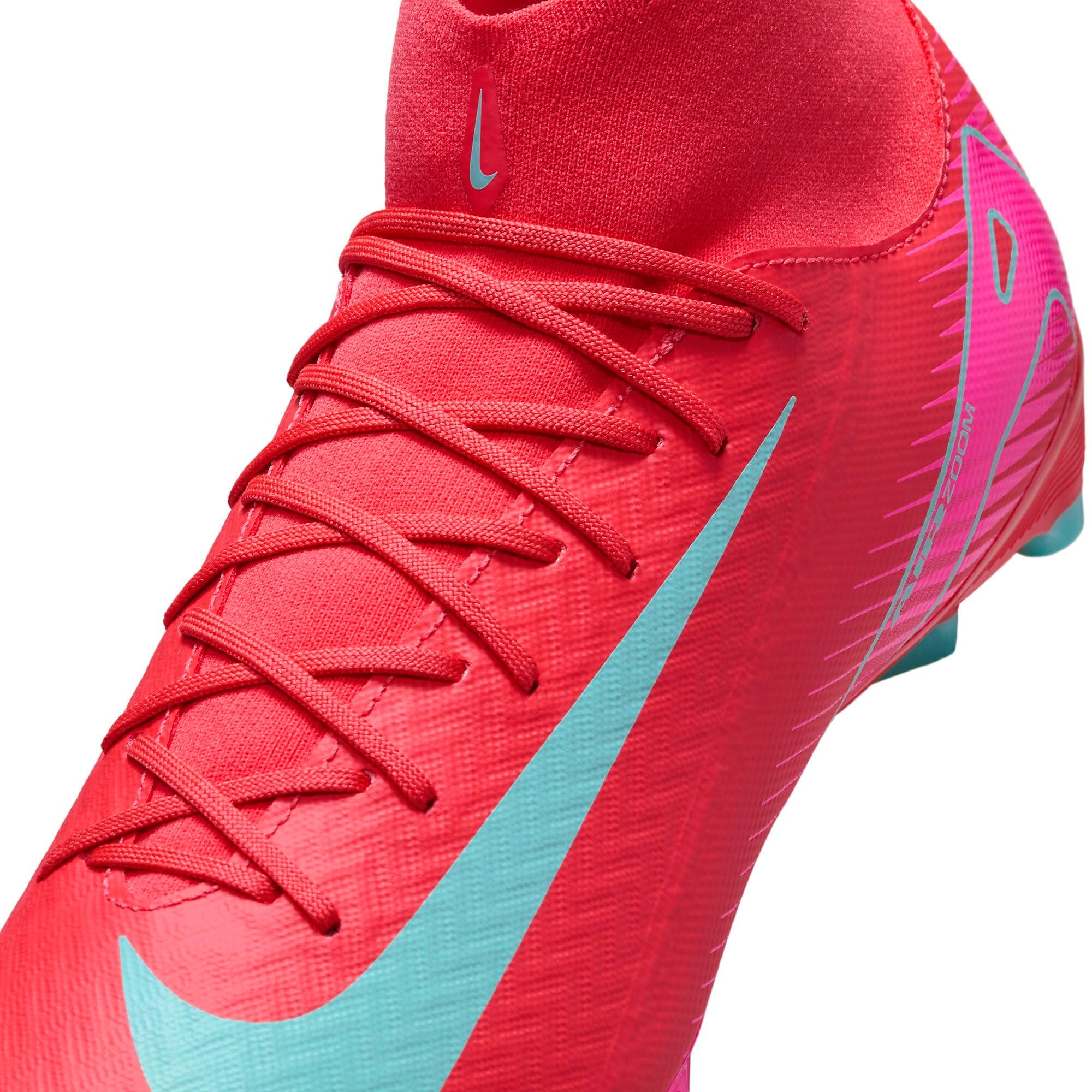 Nike ZM Superfly 10 Academy FG/MG - Ember Glow en Aurora Green 6/6