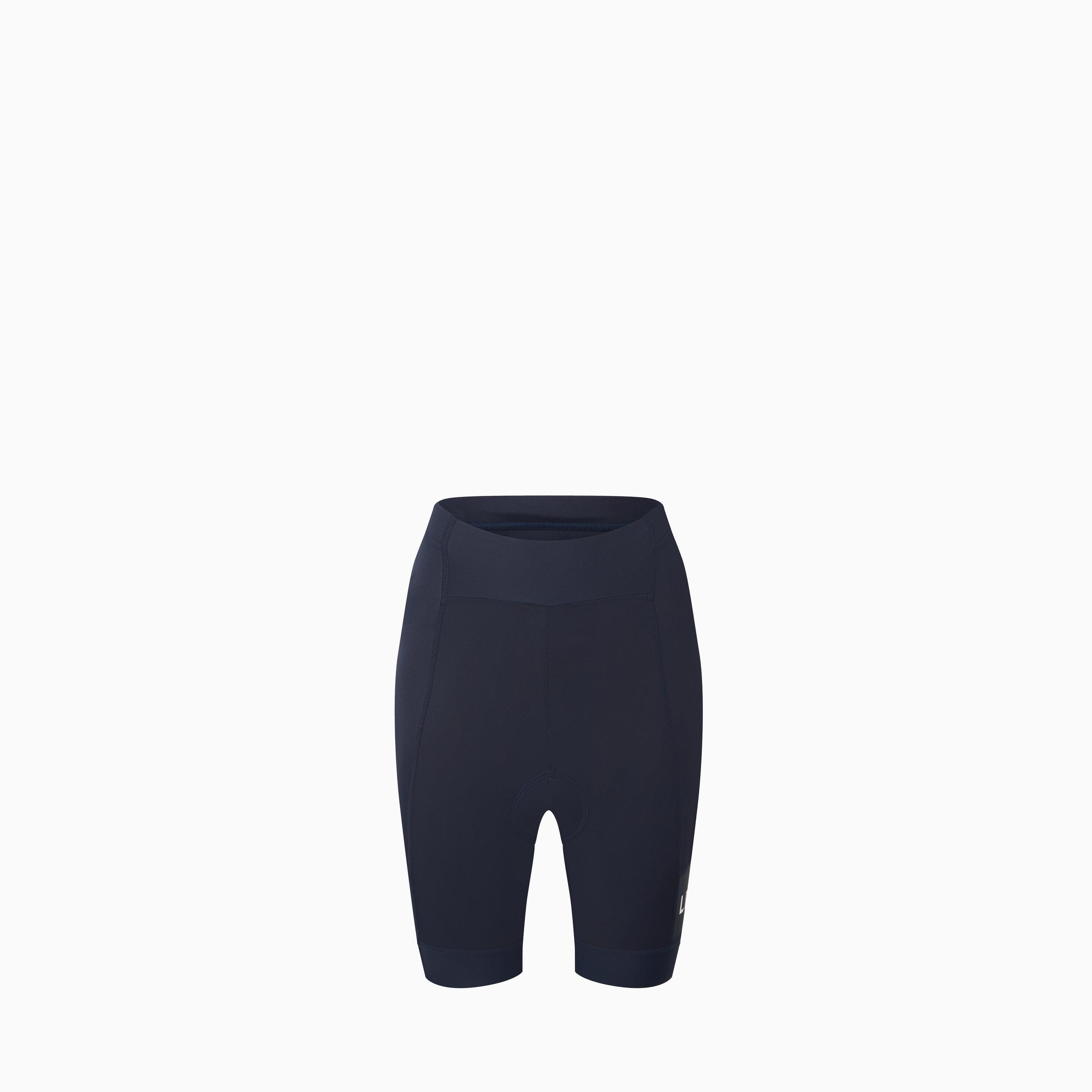 LE COL Womens Sport Waist Shorts-Short Length M / Navy