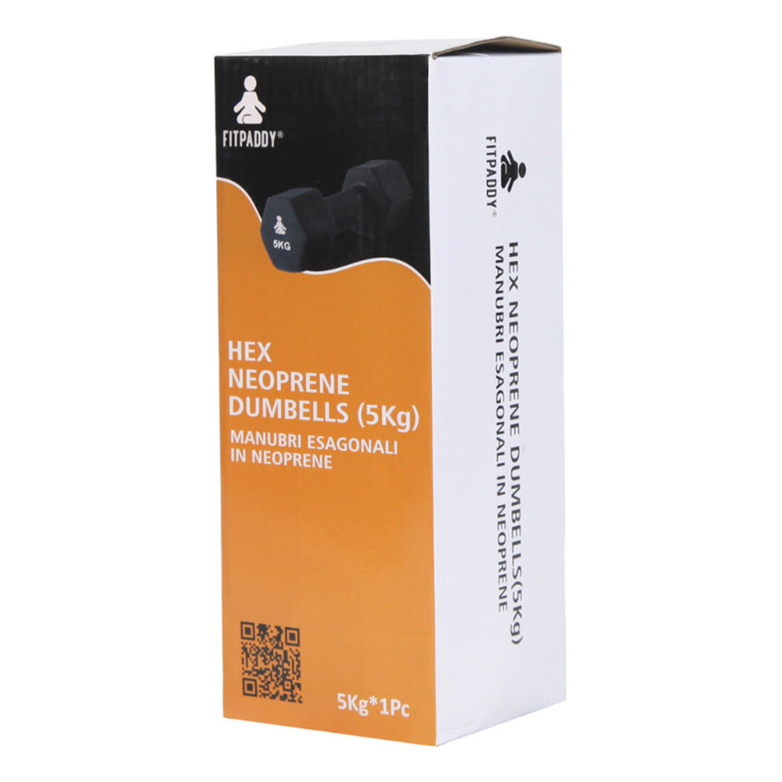FITPADDY Kurzhantel 5 kg Neopren 4/4