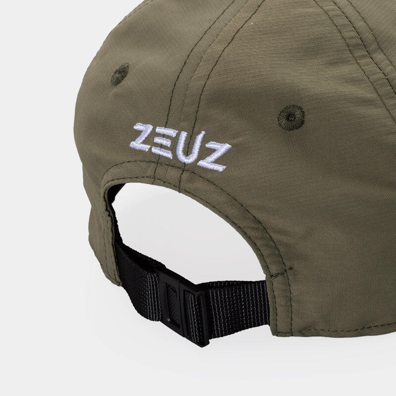 ZEUZ Laufkappe, Armeegrün, Größe S 2/5