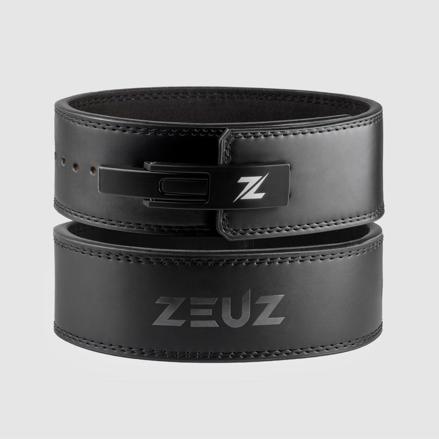 Zeuz - Ceinture De Powerlift Zeuz En Cuir De Buffle - Ceinture Lombaire - Noir - 38 S - Decathlon