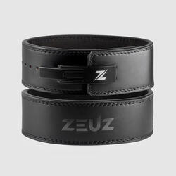 Ceinture de powerlifting ZEUZ M — cuir de buffle, intérieur suède