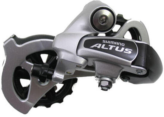 Cambio posteriore Shimano Altus RD-M310 7/8 gabbia lunga argento.