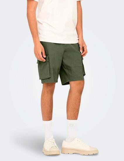 Shorts et bermudas pour homme Only&sons vert
